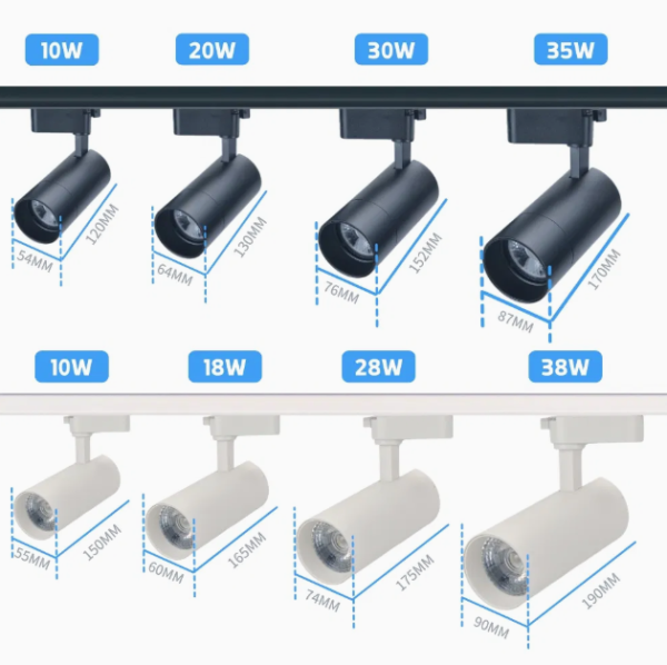 Lens Track Light